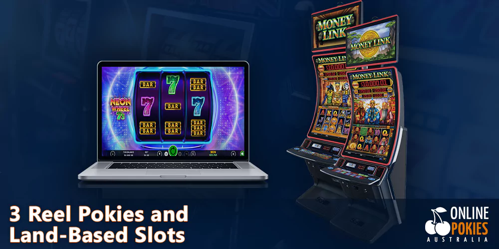 How 3-reel pokies differ from Land-Based slots