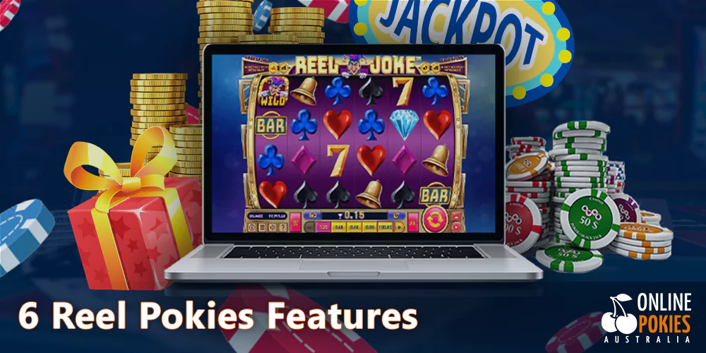 Main features of 6 reel pokies for Australian players