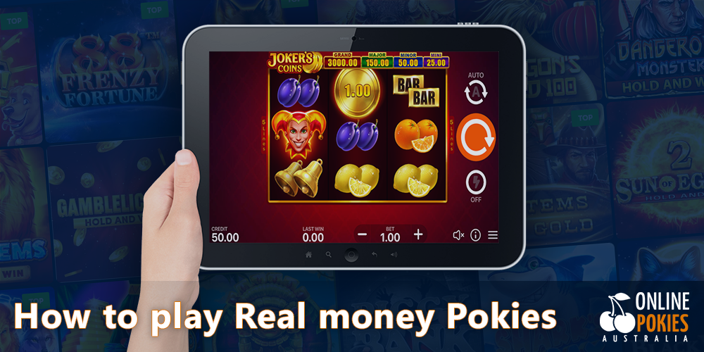 small manual for Aussies on how to play Real money Pokies
