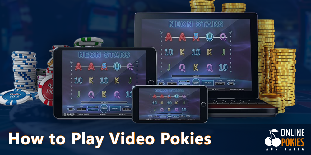 short instruction on how to play video pokies online for Australian