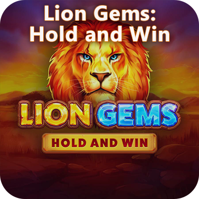 Lion Gems: Lion Gems Hold and Win slotHold and Win