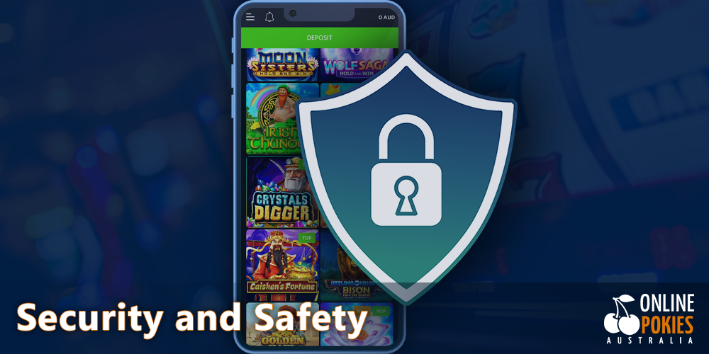 Security and Safety of mobile pokies
