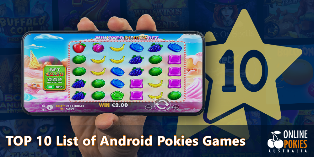 10 best Android pokies for Australia players