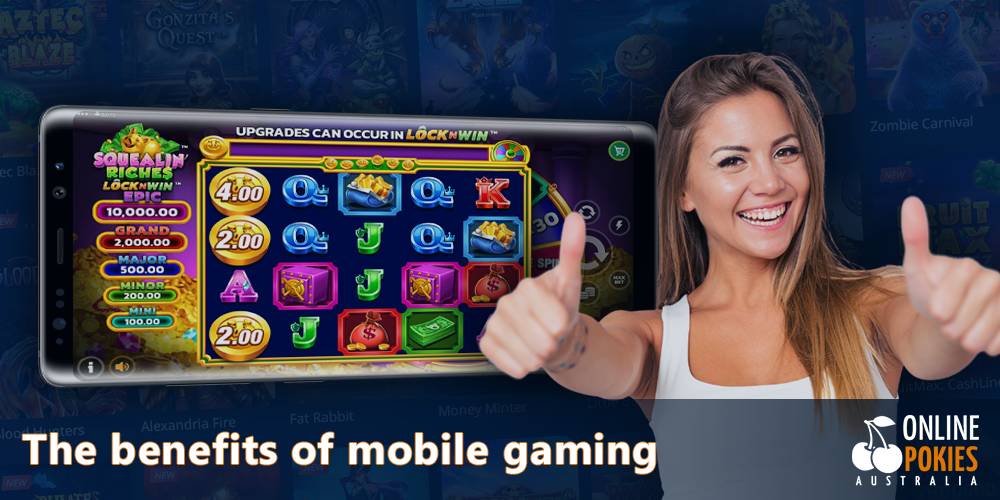 The benefits of playing mobile free pokies