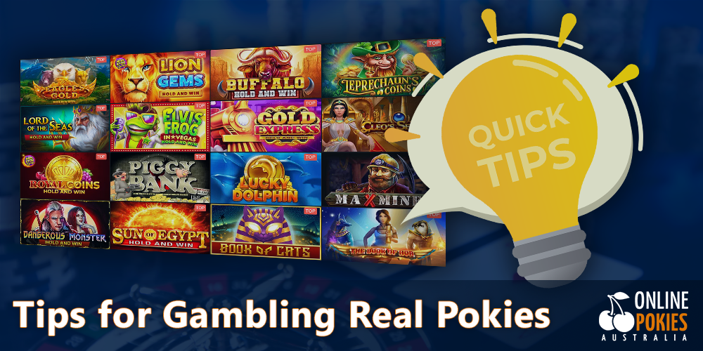 some tips for Australian players for Gambling Real Money Pokies