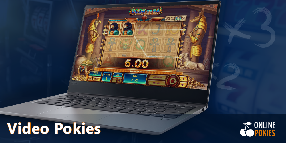 Type of online pokies - video pokies