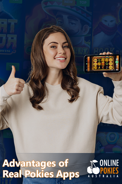 The main benefits of using the Real Pokies application