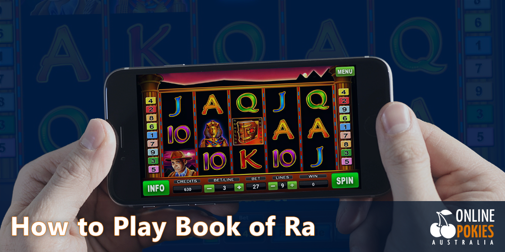 Instruction on how to Play Book of Ra game for Australian players