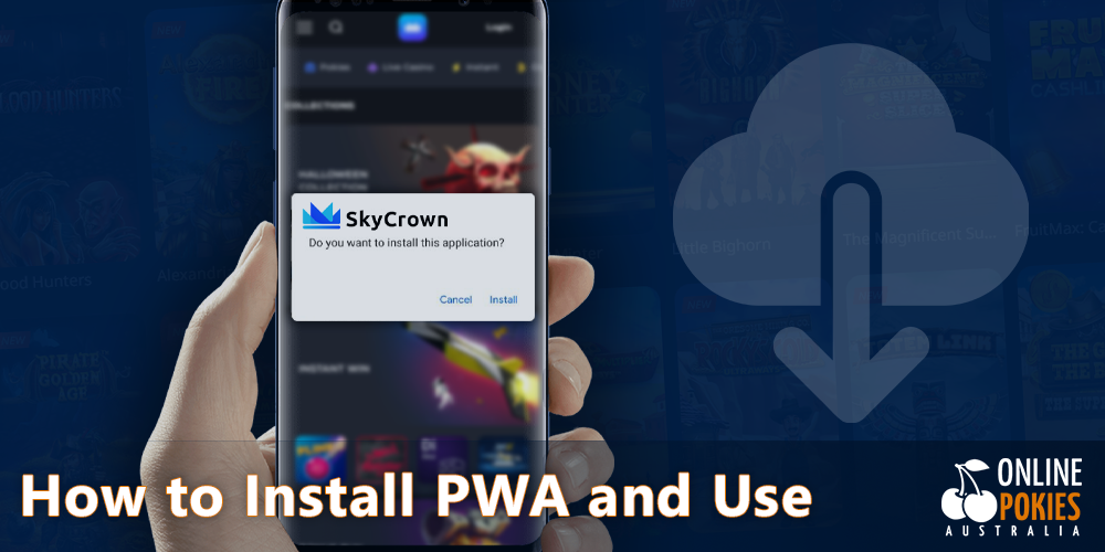 brief instructions for install and use PWA