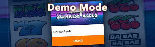 Play Sunrise Reels pokie in demo mode