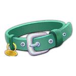 Green Dog Collar symbol in The Dog House pokie