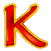 K symbol in Book of Ra Pokie