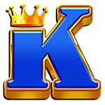 K symbol in Buffalo King Pokie