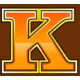 K symbol in Mega Moolah Pokie