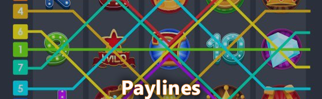 Select the desired number of paylines in Pokies