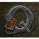 Q symbol in Immortal Romance Pokie
