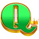 Q symbol in Buffalo King Pokie