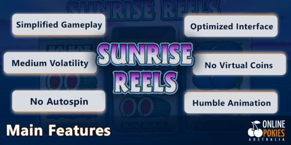 Sunrise Reels Pokies Australia - Play For Free And Check Our Review