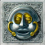 Blue mask symbol in Gonzo's Quest Pokie
