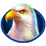 Eagle symbol in Buffalo King Pokie
