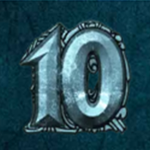 10 symbol at Thunderstruck 2 pokie