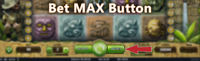 Max bet button in online pokies