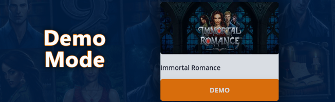 Play Immortal Romance Pokie in Demo Mode