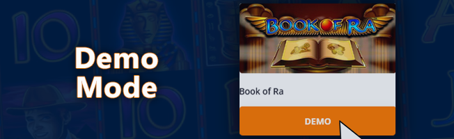 Play Book of Ra in demo mode