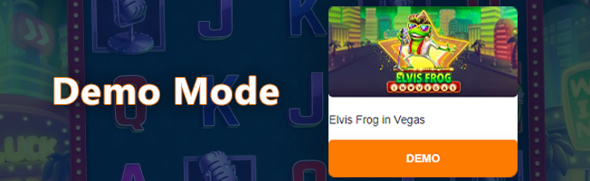 Play Elvis frog in Vegas Pokie in demo mode