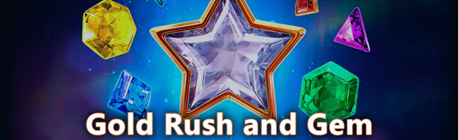 Gold rush and gem themes in online pokies