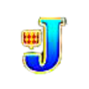 J symbol at Wolf Treasure pokie