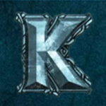 K symbol at Thunderstruck 2 pokie