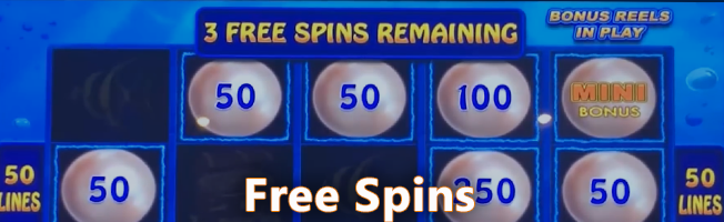Free Spins in Magic Pearl Pokie