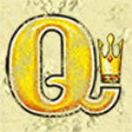 Q symbol at Queen of the Nile Pokie