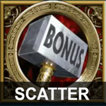 Scatter symbol at Thunderstruck 2 pokie
