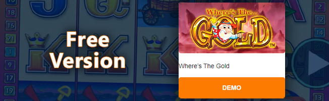 Play Where's the Gold Pokie in demo mode