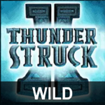 Wild symbol at Thunderstruck 2 pokie