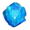 Sky blue sapphire symbol at Bonanza pokie