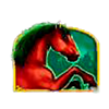 stallion symbol at Wolf Treasure pokie