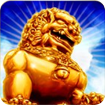 Golden Lion symbol in Lucky 88 pokie