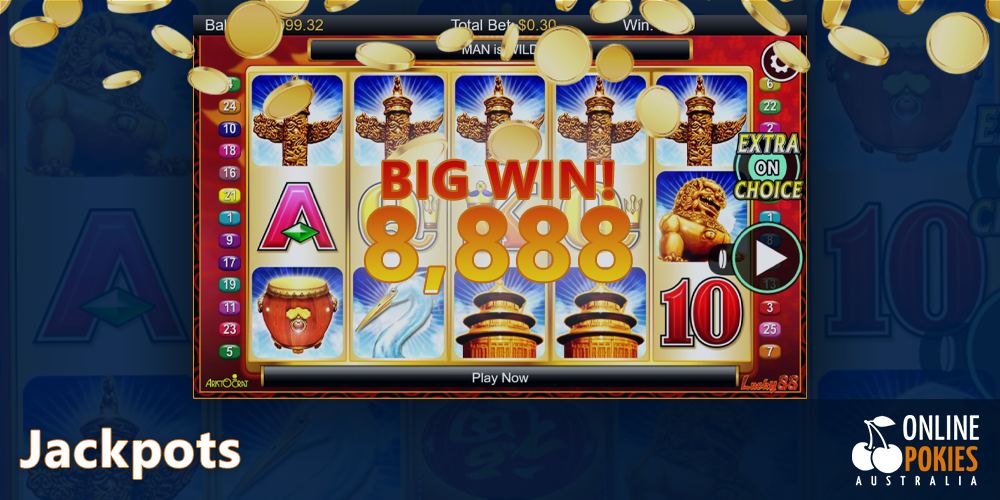 Big win in the game Lucky 88 - 8888 coins