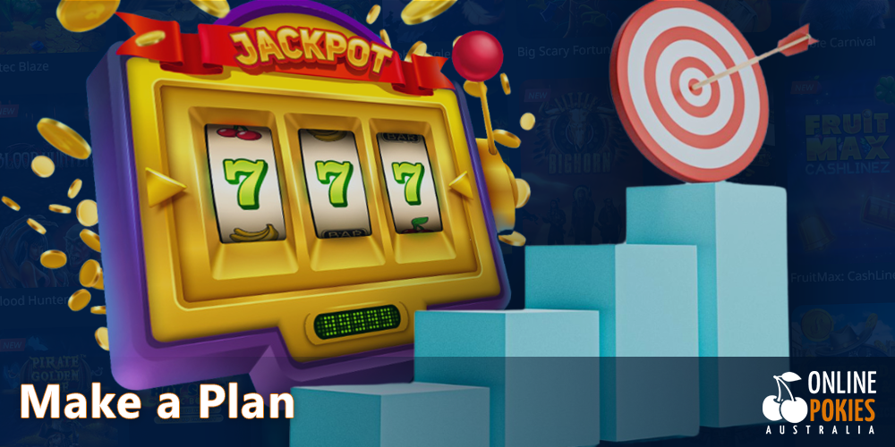 Play pokies according to the plan to win