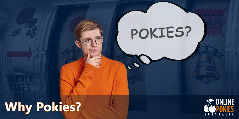 Where did the word "Pokies" come from in Australia?
