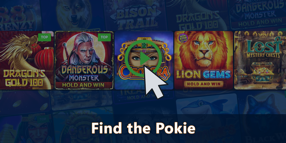 Find the Cleopatra pokie in casino