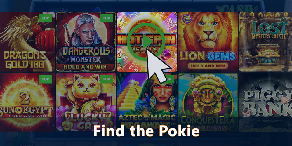 Find the Hot Spin Deluxe pokie in casino