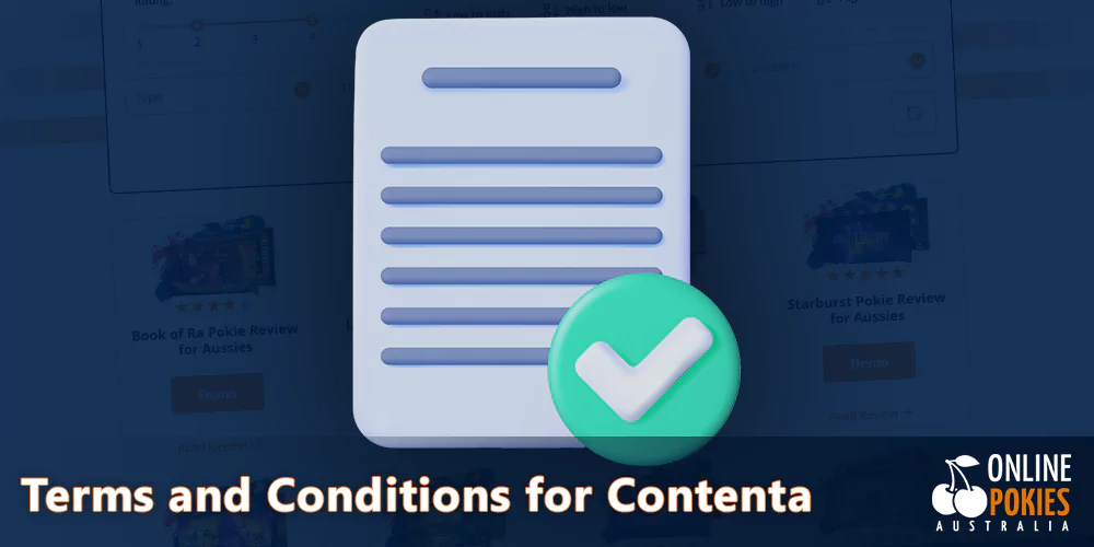 Terms and Conditions for Online Pokies AU Content