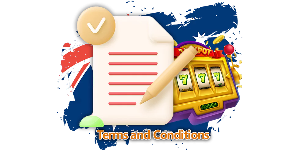 Terms and Conditions for Australian online pokies players