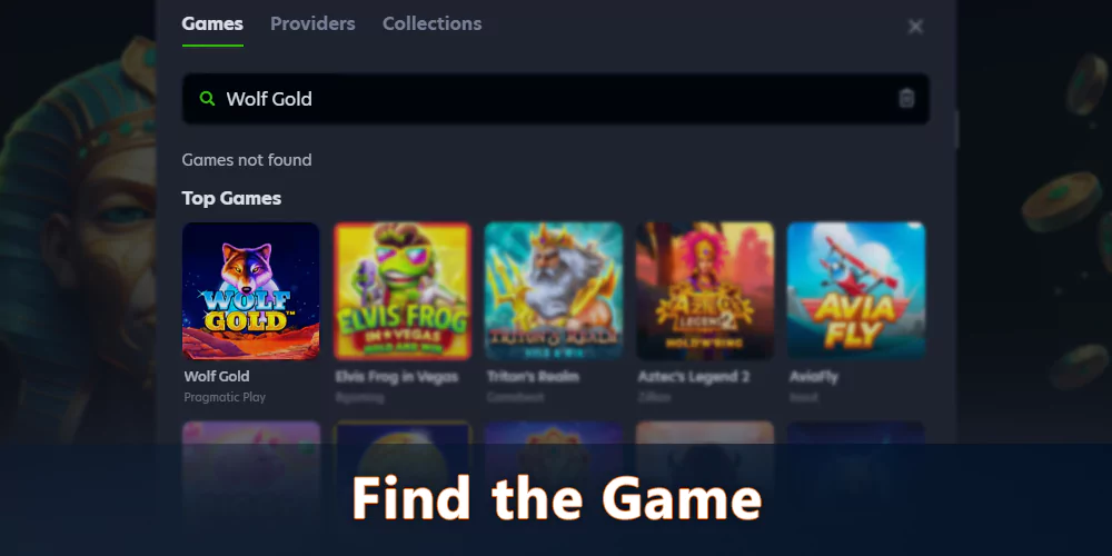 Find the Wolf Gold pokie in online casino