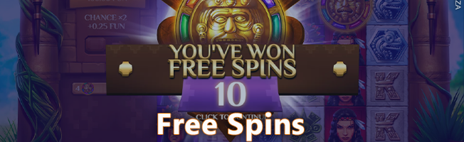 Free Spins in Aztec Magic Bonanza pokie