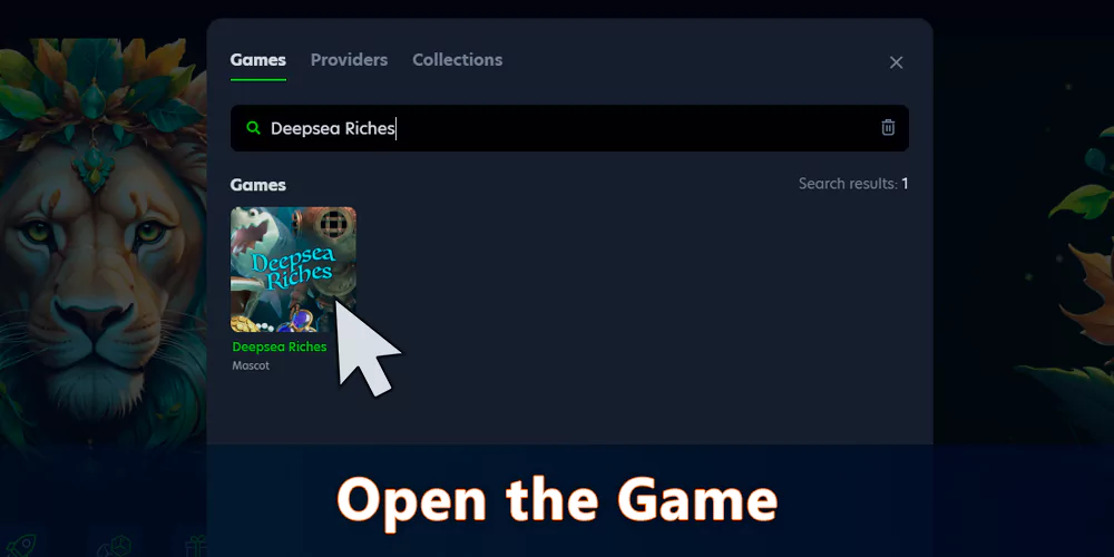 Open the Deepsea Riches pokie